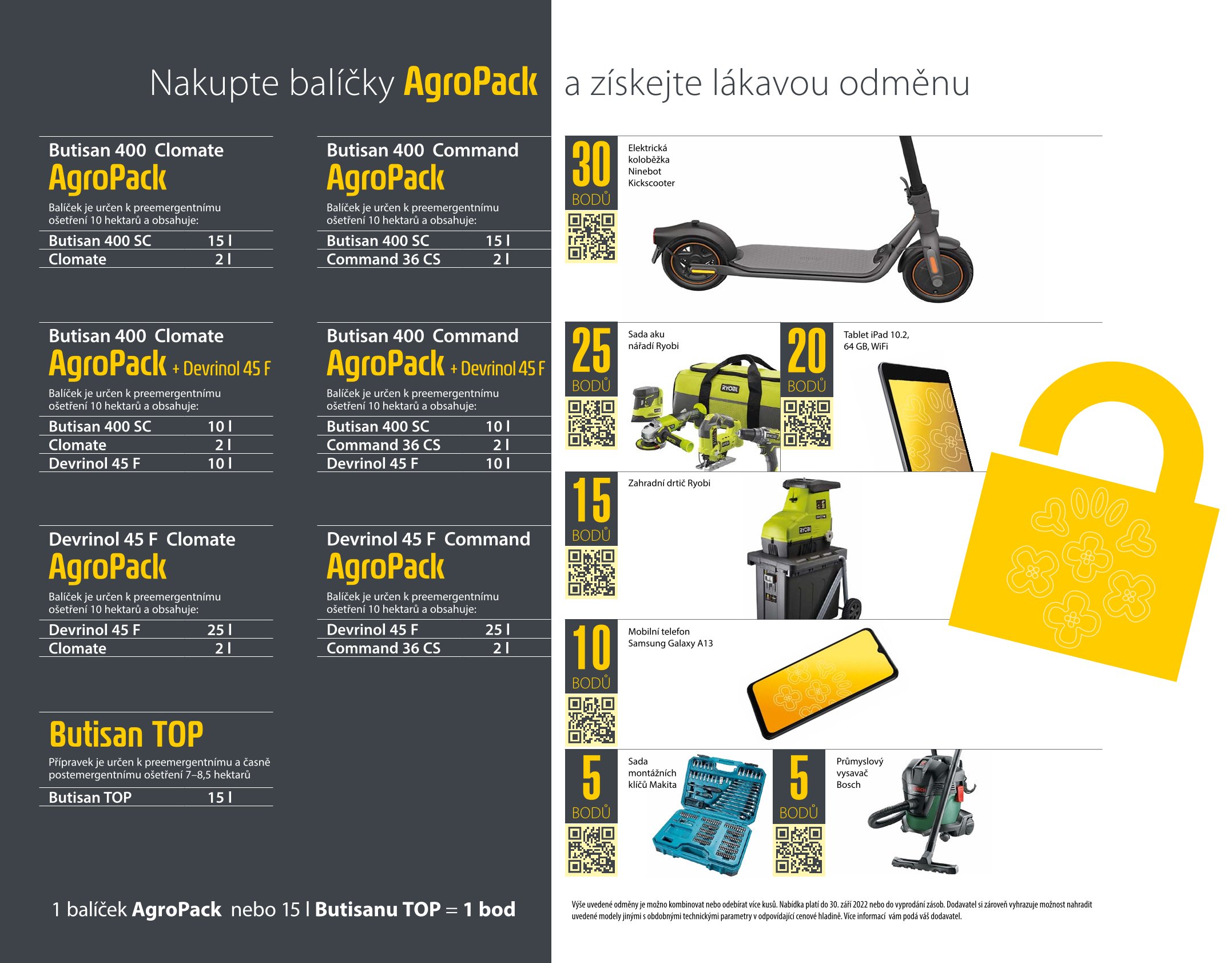 AgroPack s odměnou