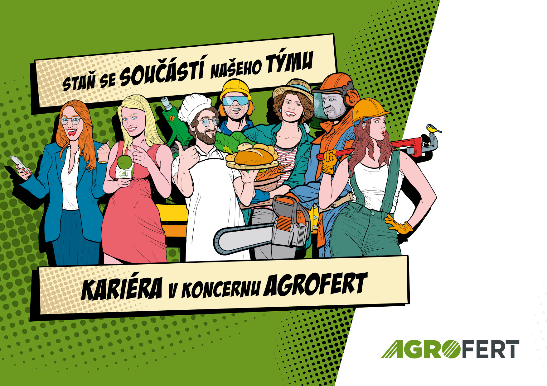 Kariéra v koncernu AGROFERT