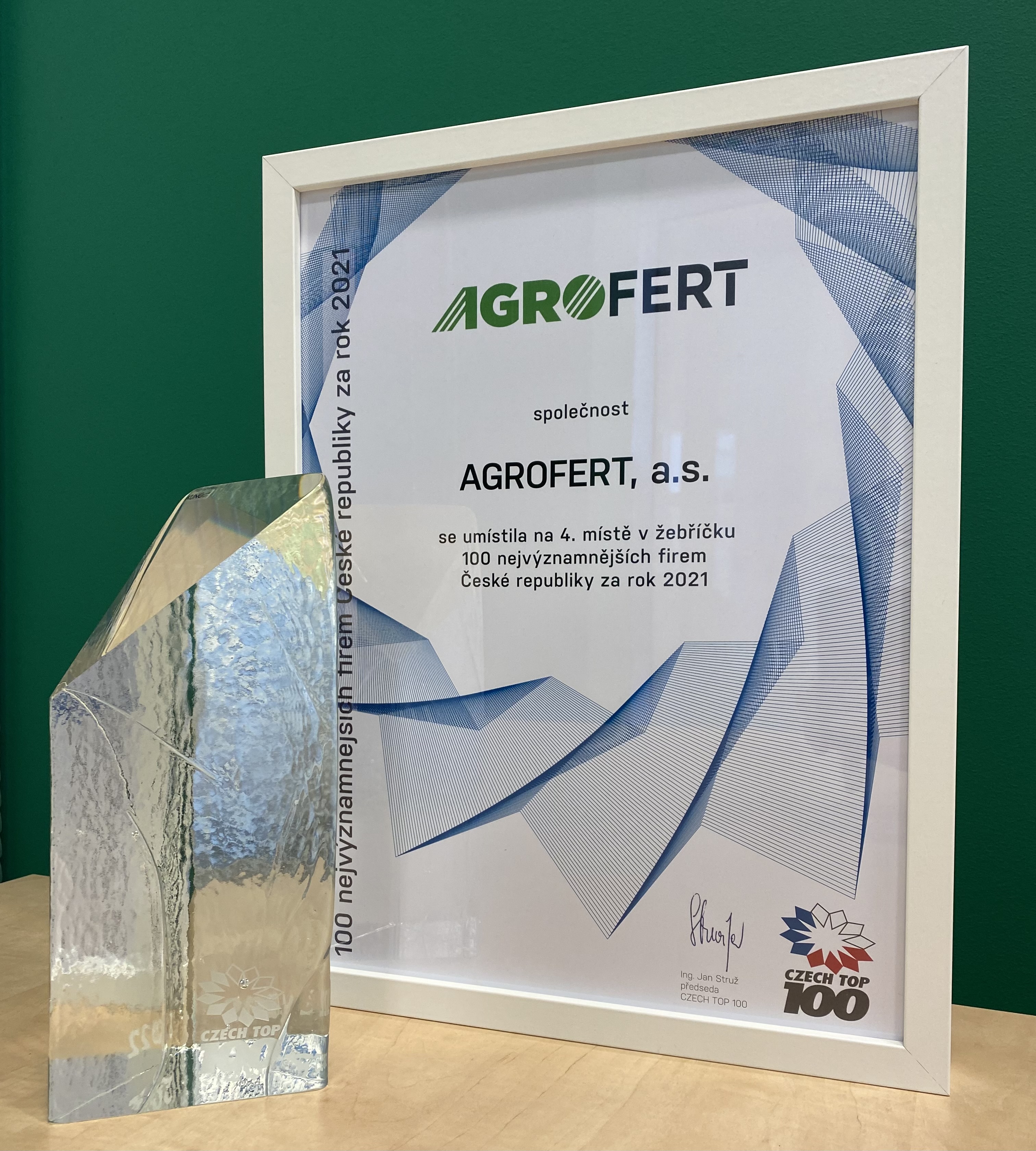 AGROFERT  Czech TOP 100