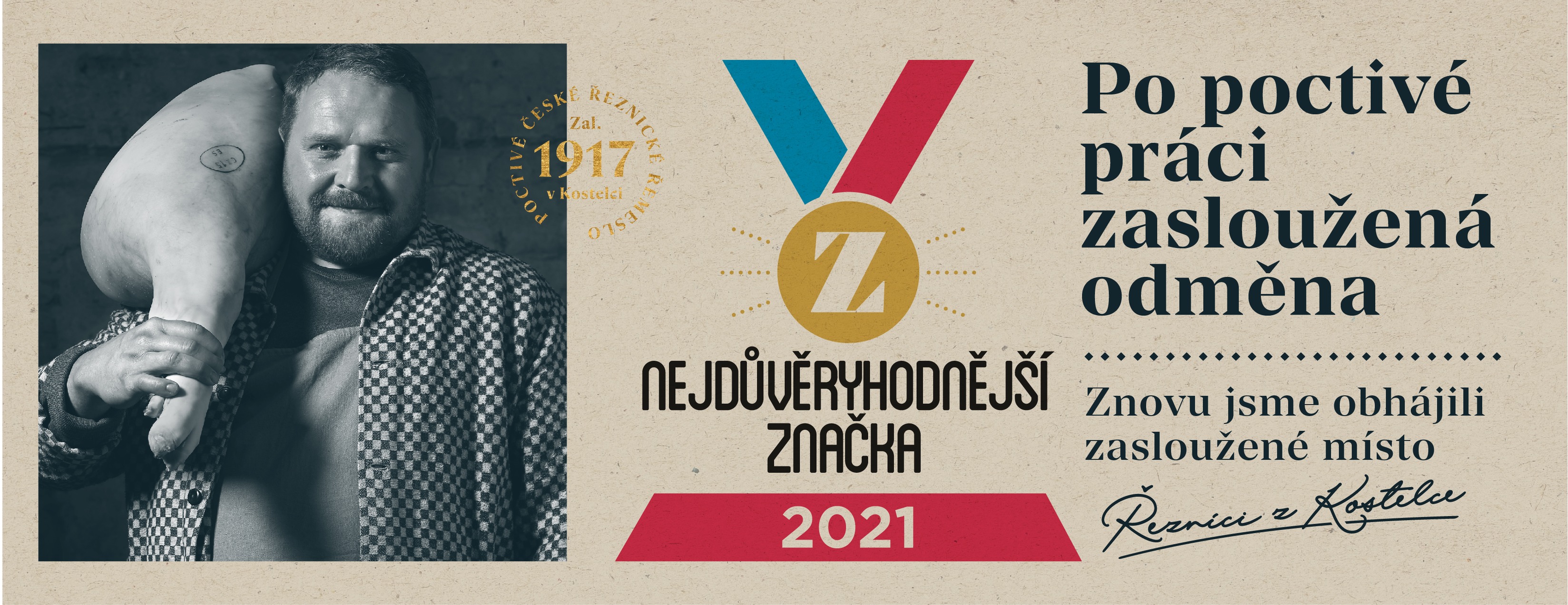 KOSTELECKÉ UZENINY - nejdůvěryhodnější značka 2021