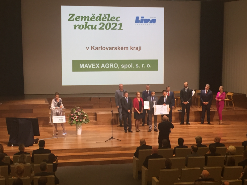 Mavex AGRO - zemědělec roku 2021