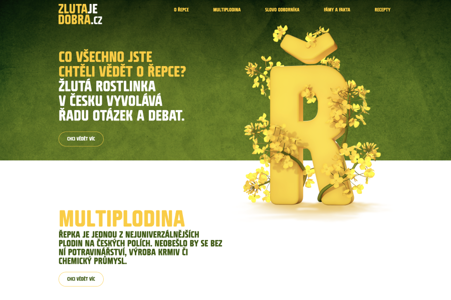 web Zlutajedobra.cz