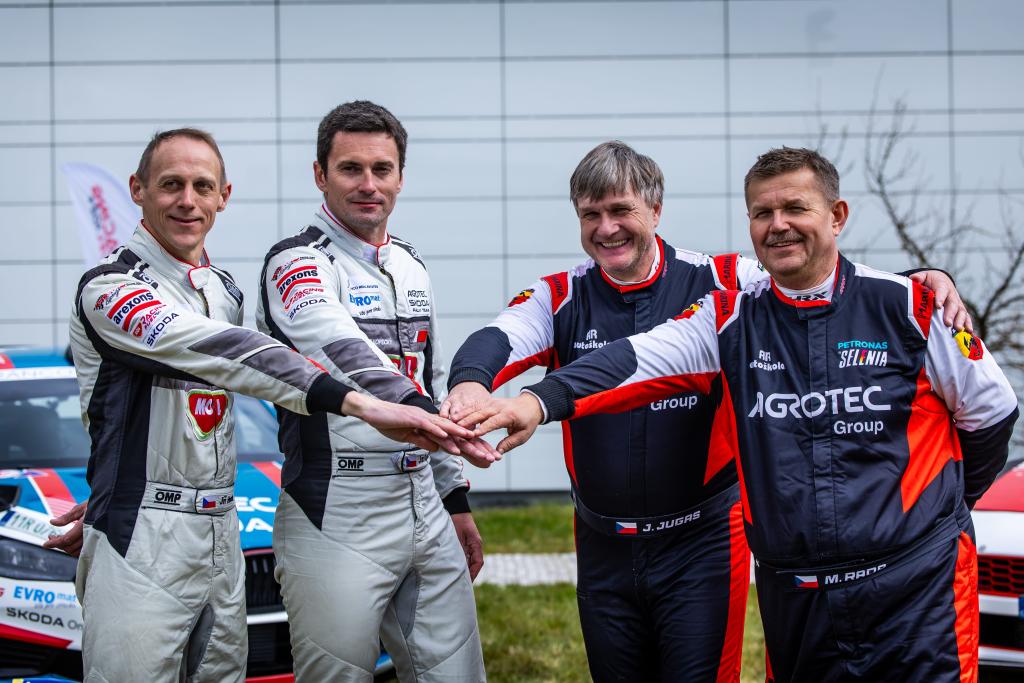 AGROFERT i letos podporuje AGROTEC Škoda Rally Team