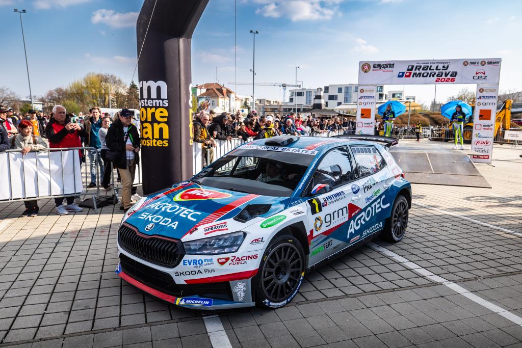 AGROFERT i letos podporuje AGROTEC Škoda Rally Team