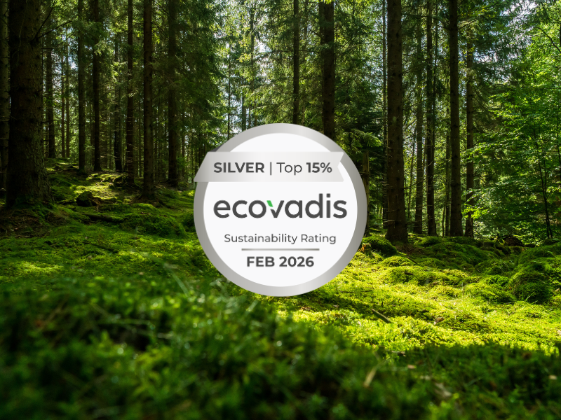 Fatra a reçu la médaille d’argent EcoVadis pour le développement durable