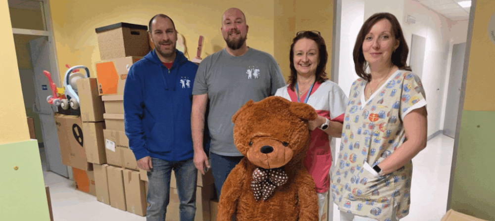 Zapojili jsme se do sbírky určené onkologicky nemocným dětem