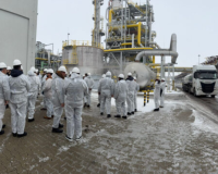 Rumunští farmáři na návštěvě v Duslo Šala